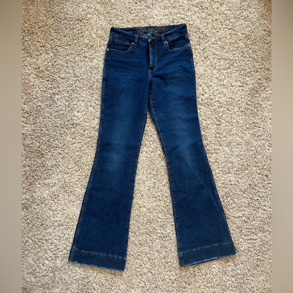 Wrangler Women's Retro High Rise Trouser Jean